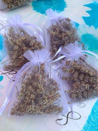 Sacchetti profuma biancheria lavanda - set 8 pezzi