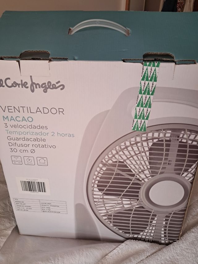 Ventilador Macao El Corte Inglés - 30cm