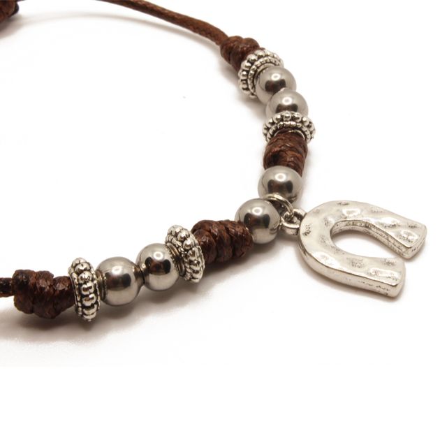Pulsera Herradura Marrón - Unisex