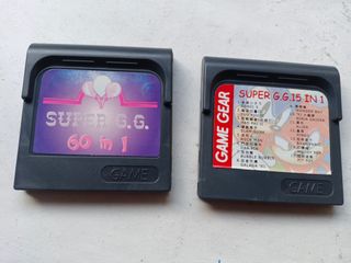 2 juegos Multijuegos Game Gear gamegear sega