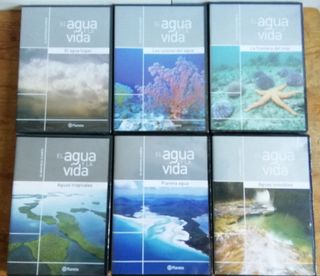 22 DVDs Documentales El agua y la vida 