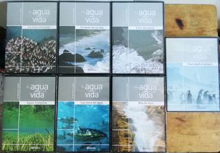 22 DVDs Documentales El agua y la vida 