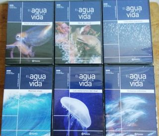 22 DVDs Documentales El agua y la vida 