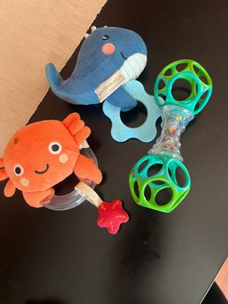 Sonajeros bebé Vertbaudet.