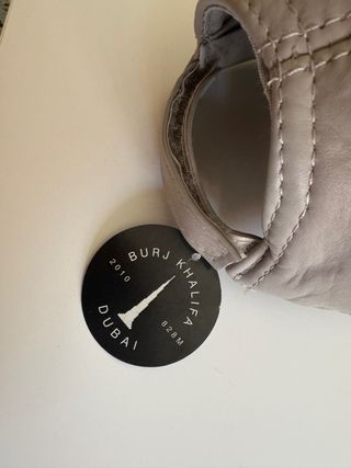 Gorra Dubai piel - Gris