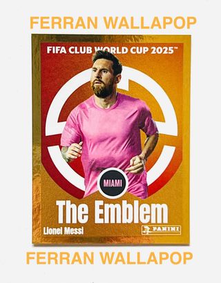 Cromo Messi The Emblem