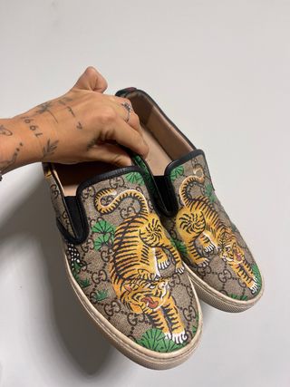 Zapatillas Gucci Tigre - Talla 42