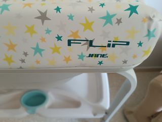 Bañera Bebe Flip Jane - cambiador