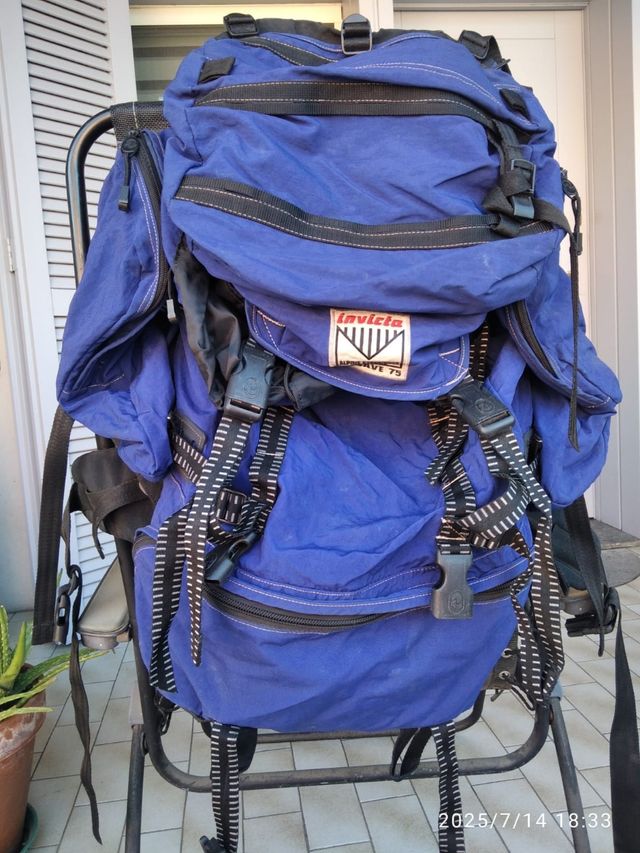 Zaino Invicta Alpinave 75 blu