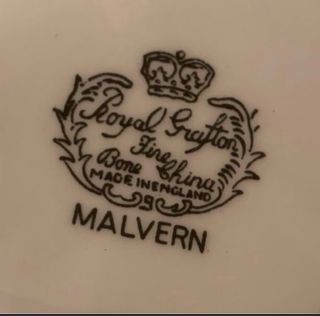 Taza porcelana inglesa - Flores