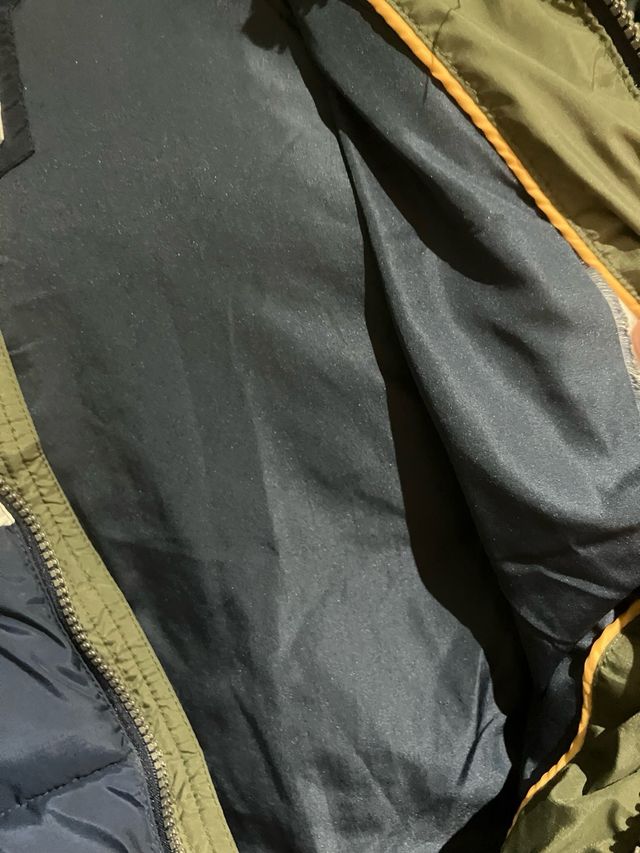 Cazadora niño acolchada tricolor