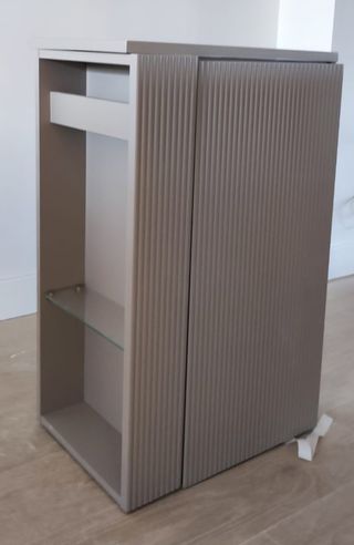 Mueble baño Bassi - Gris - 1 Puerta