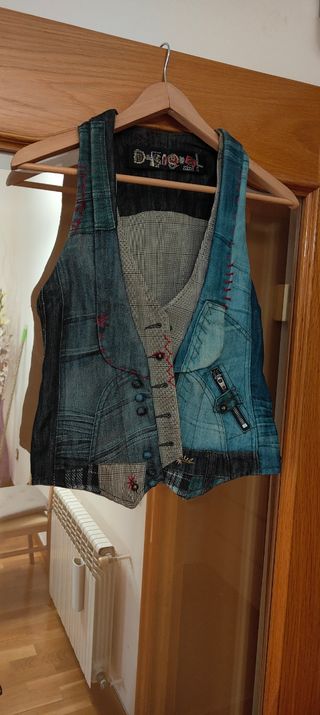 Chaleco vaquero Desigual S