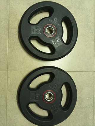 Discos peso 10kg - fitness