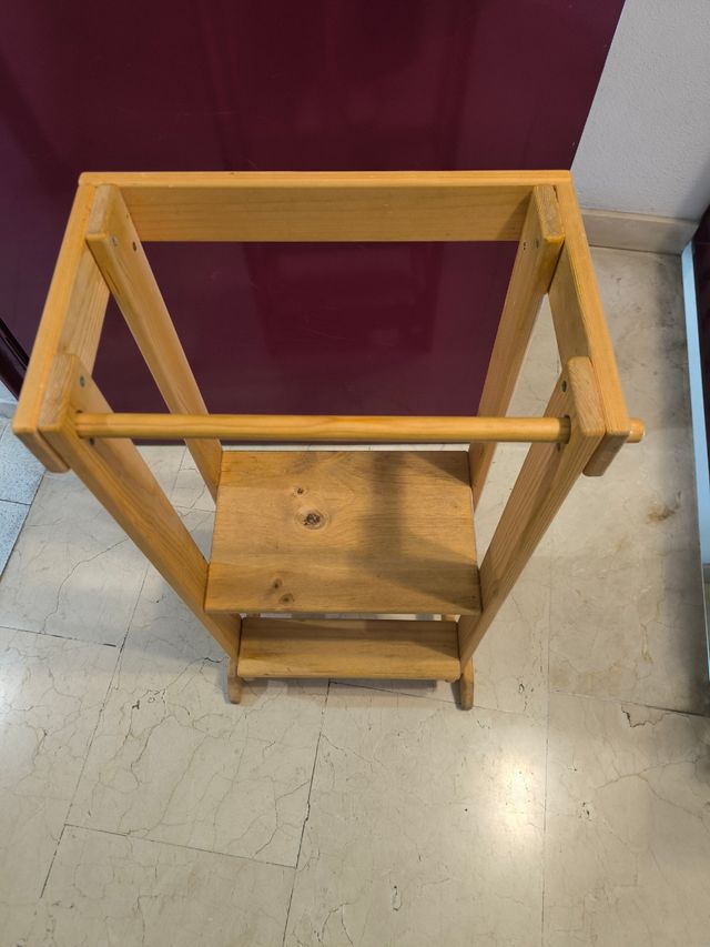 Torre aprendizaje madera niños Kutuva