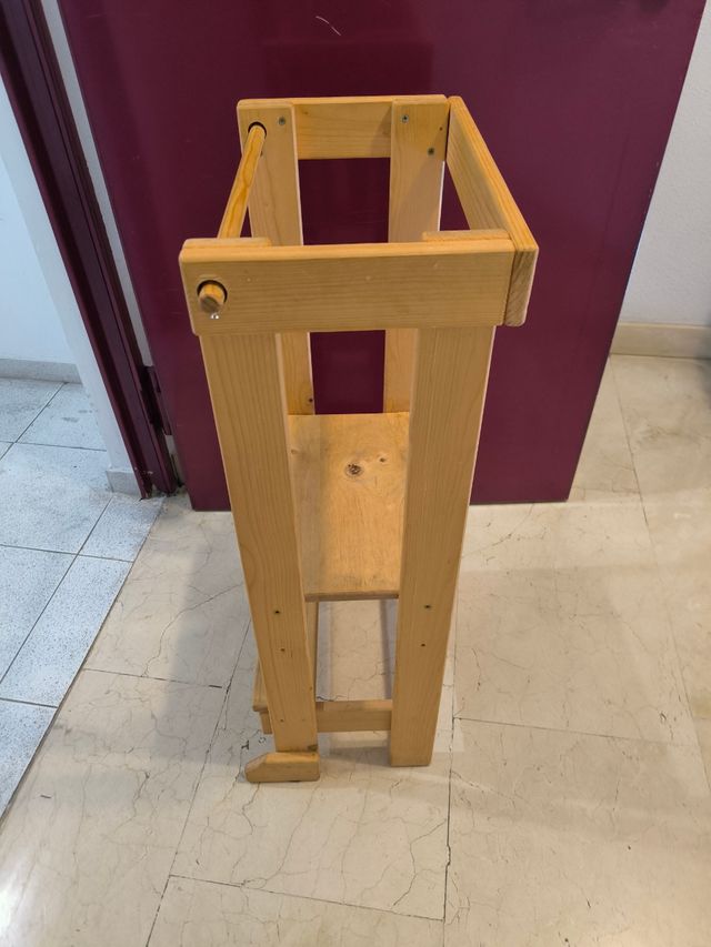 Torre aprendizaje madera niños Kutuva