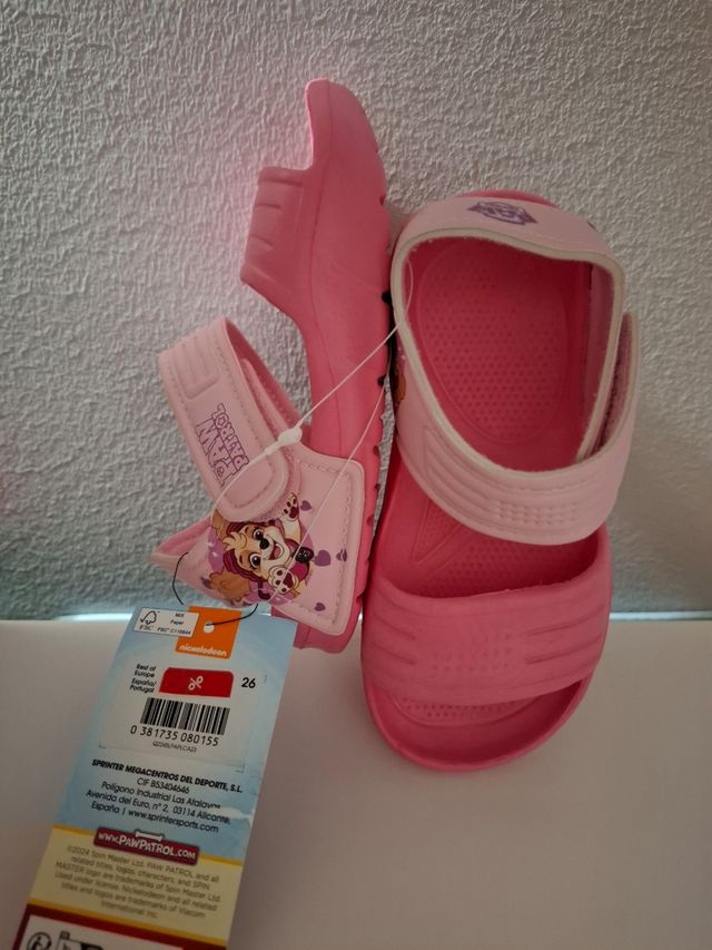 Chanclas Patrulla Canina. Nº 26
