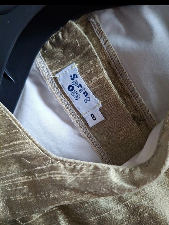 Vestido niña seda + chaqueta