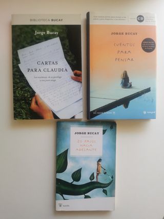 3 libros de Jorge Bucay x6€