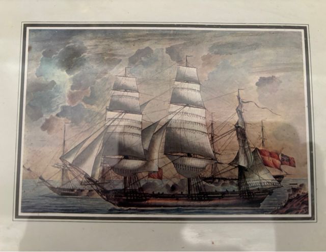 Quadro Veliero Antico