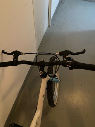 Bicicleta niña 20" blanca