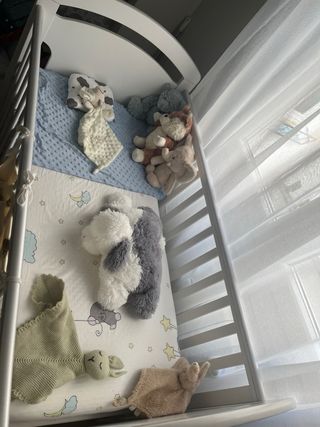 Cuna bebé blanca - impecable