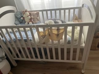 Cuna bebé blanca - impecable