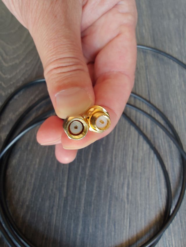 Cable antena SMA - 2x conectores