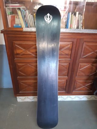 Snowboard carving OES FS carbon 162 - Azul de segunda mano por 400