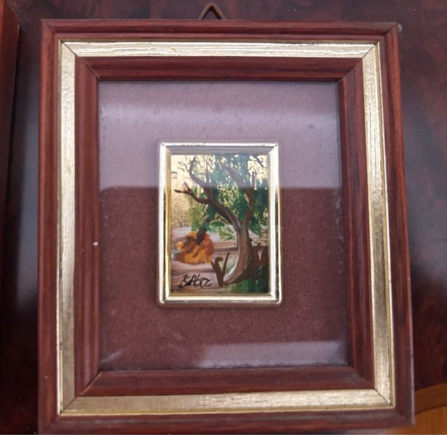 Quadri paesaggi vintage - 4 pezzi