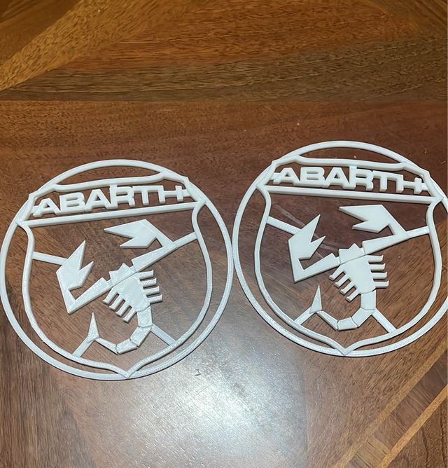 Copricasse Abarth 500 - 2 pezzi