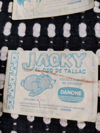 Cromos Antiguos Danone Variados 