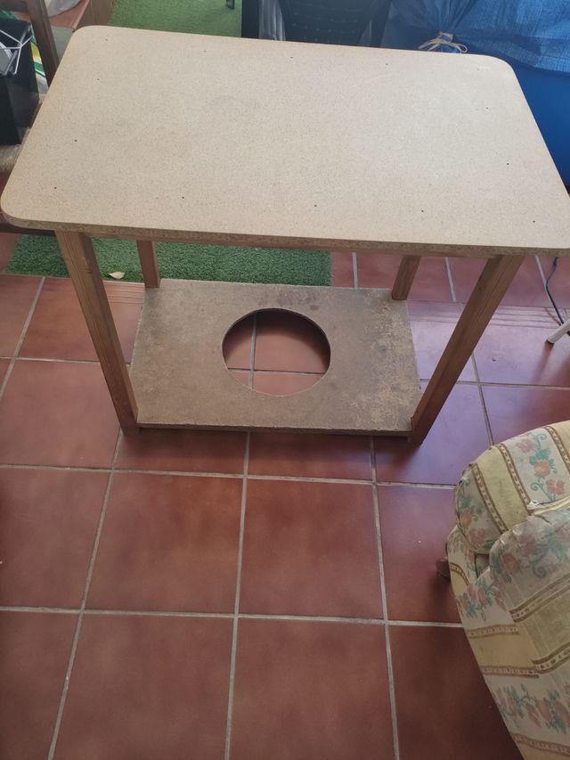 Barella in legno Mesa 90x60x72