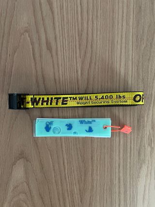 Cinturón OFF-WHITE Amarillo