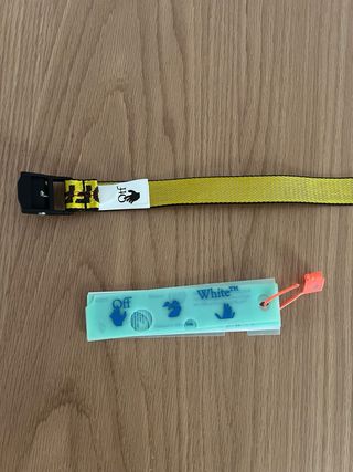 Cinturón OFF-WHITE Amarillo