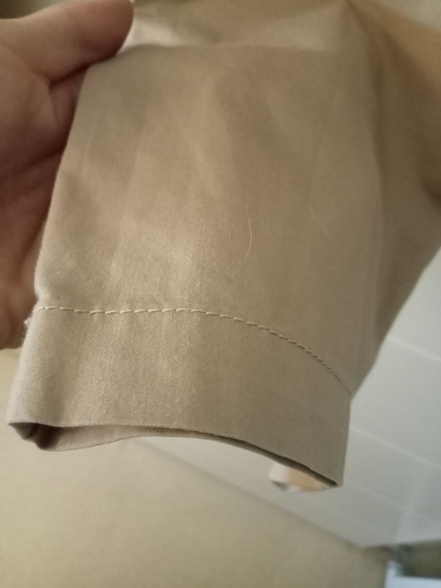 Pantalón Decathlon beige mujer