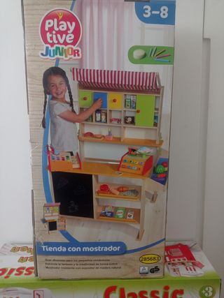 Playtive Junior: Tienda + Cocina Madera