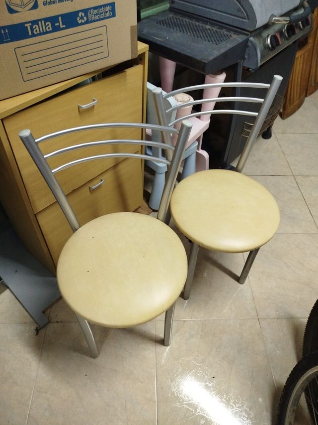 Mesa extensible cocina - beige