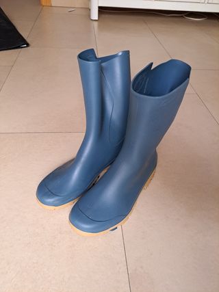 Botas agua Solognac azules 39-40