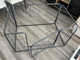 Jaula Perros Gris 