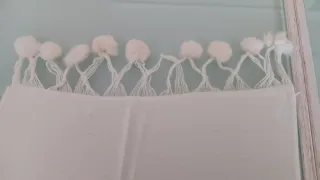 Bufanda Puro Cachemir 100% blanca