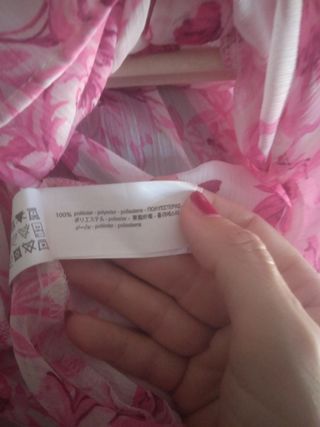 Camicia Zara rosa fiori estiva