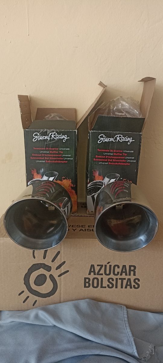 2 Tubos Escape Universal