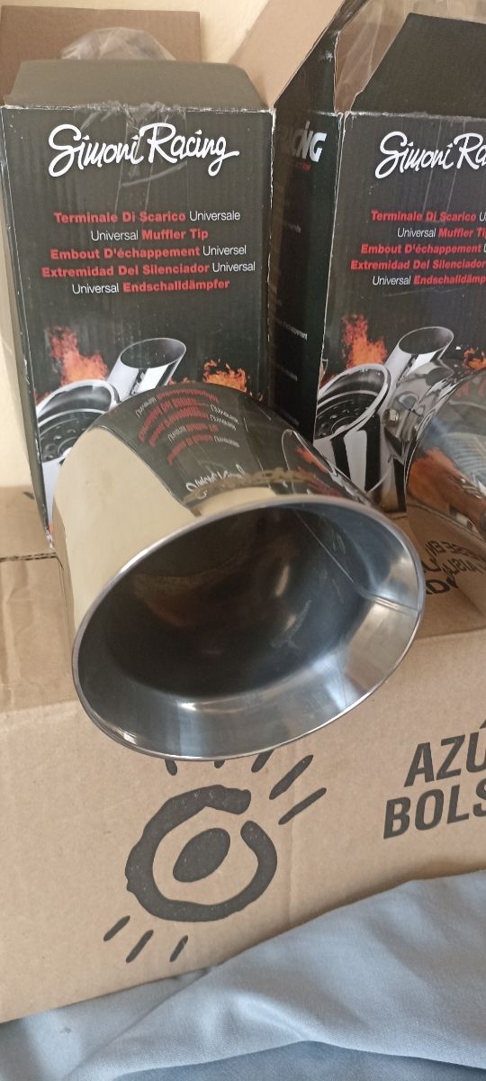 2 Tubos Escape Universal