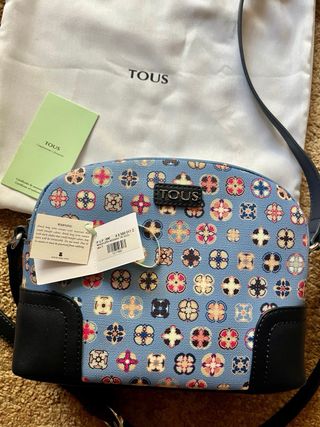 Bolso Tous bandolera azul
