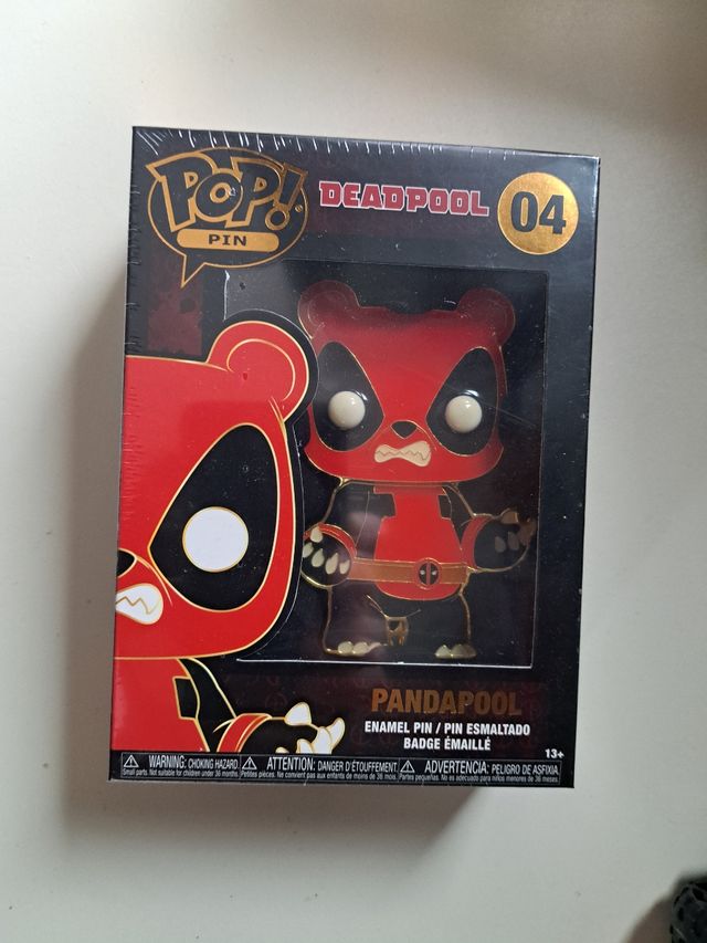 Funko Pop! Pin Pandapool - Deadpool