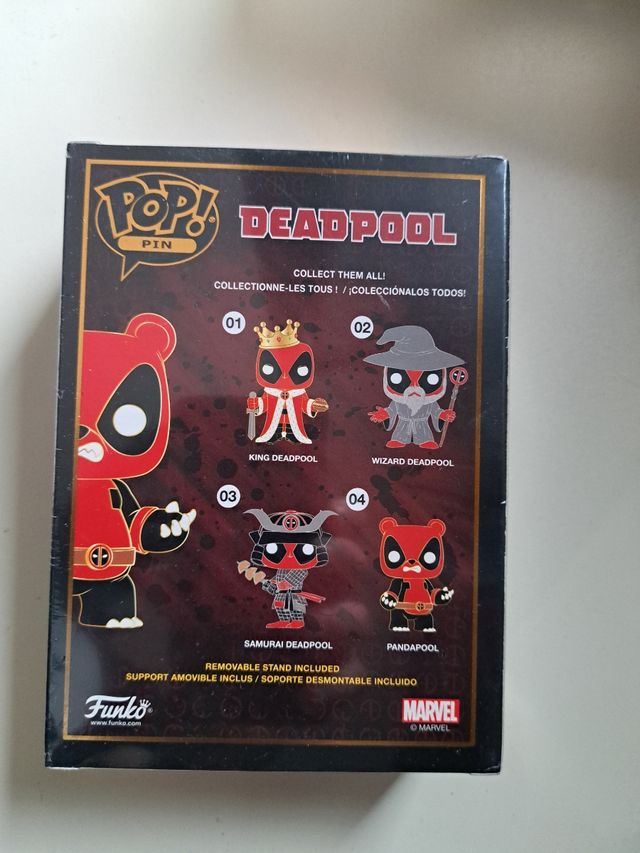 Funko Pop! Pin Pandapool - Deadpool
