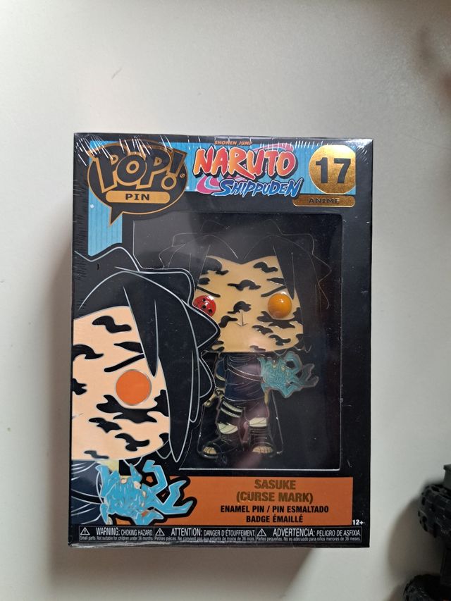 Funko Pop! Pin Sasuke (Naruto Shippuden)