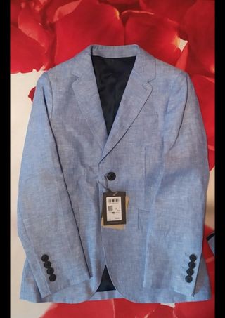 Traje niño azul - 3 piezas