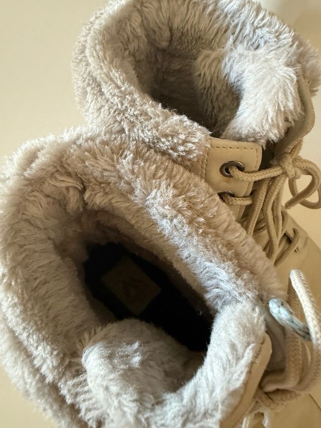 Botas Nieve beige Talla 39